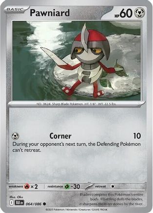 Pawniard (066/086) [Scarlet & Violet: Black Bolt] Reverse Holofoil