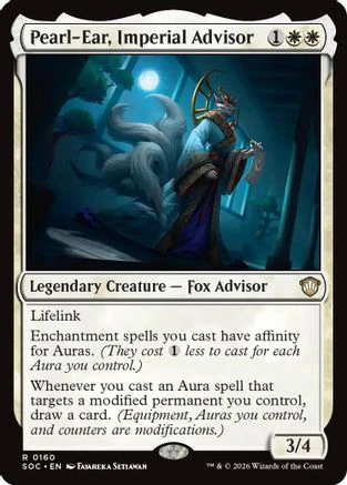 Pearl-Ear, Imperial Advisor  [Commander: Secrets of Strixhaven]