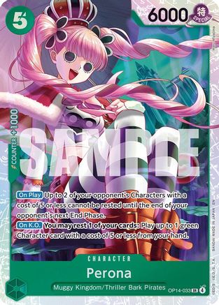 Perona (OP14-033) - [The Azure Sea's Seven] Foil