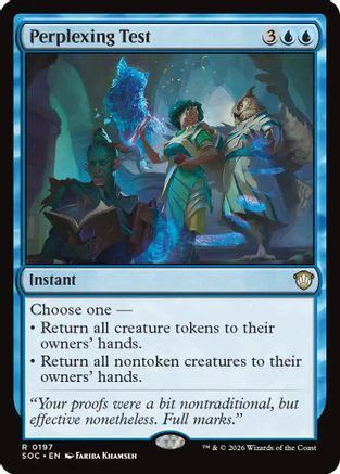 Perplexing Test  [Commander: Secrets of Strixhaven]