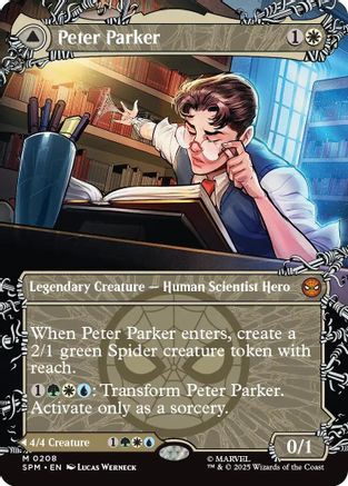Peter Parker (0208) (Borderless)  [Marvel's Spider-Man] Foil