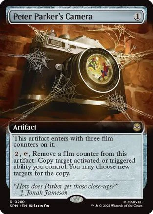 Peter Parker's Camera (Extended Art)  [Marvel's Spider-Man] Foil