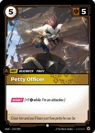 Petty Officer (215/298) - Riftbound - [Origins]