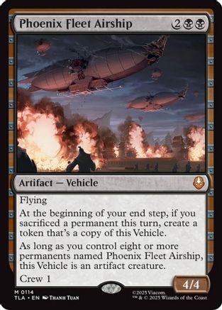 Phoenix Fleet Airship  [Avatar: The Last Airbender] Foil