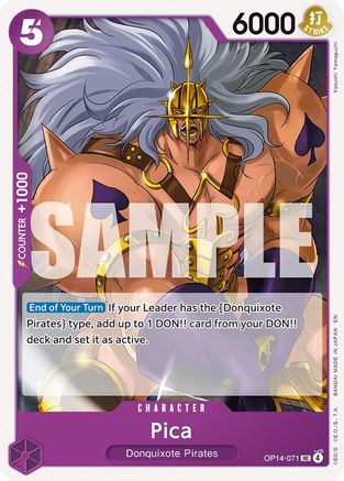 Pica (OP14-071) - [The Azure Sea's Seven]