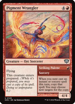 Pigment Wrangler  [Secrets of Strixhaven] Foil