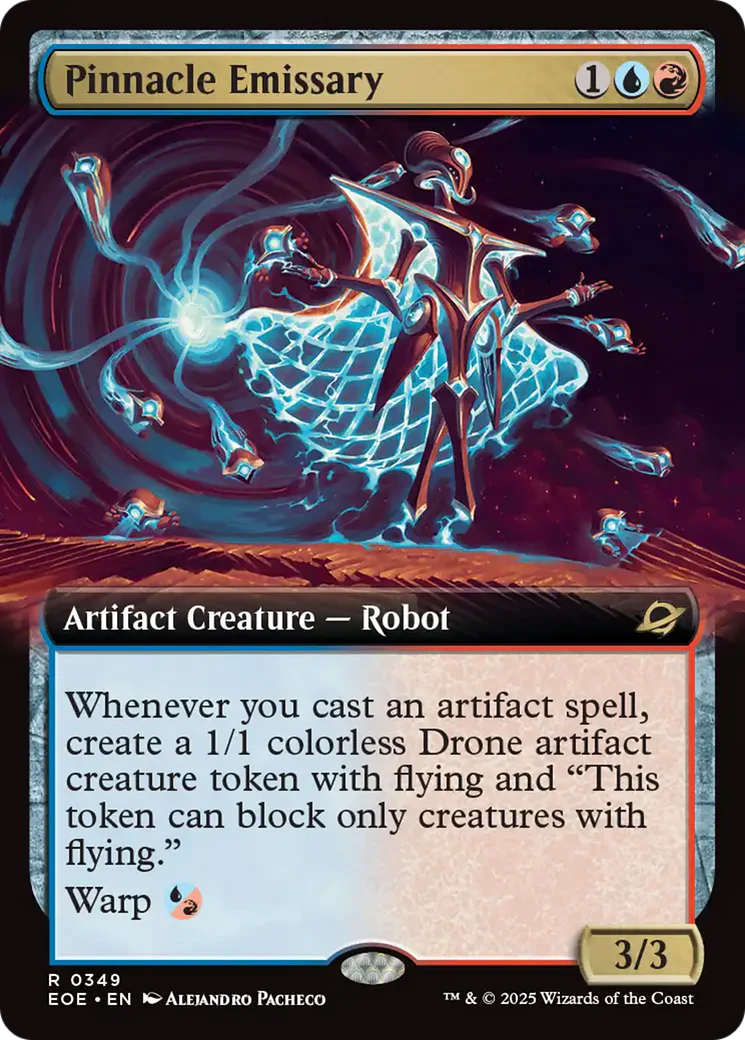 Pinnacle Emissary (Extended Art) [Edge of Eternities] Foil