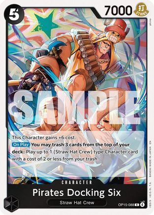 Pirates Docking Six (OP15-088) - [Adventure on Kami's Island] Foil