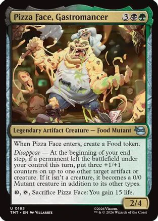 Pizza Face, Gastromancer  [Teenage Mutant Ninja Turtles]