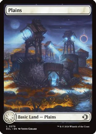 Plains (0279)  [Lorwyn Eclipsed] Foil
