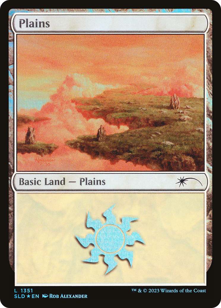 Plains (1351) [Secret Lair Drop Series] Foil