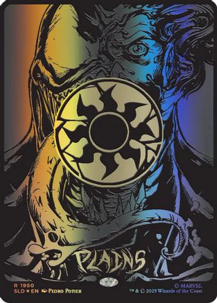 Plains (1950) (Raised Foil)  [Secret Lair Drop Series] Foil