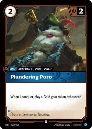 Plundering Poro (069/221) - Riftbound - [Spiritforged]
