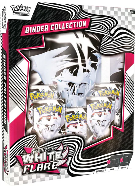 Pokemon White Flare Binder Box