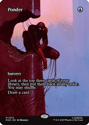 Ponder (Borderless)  [Marvel Eternal-Legal]