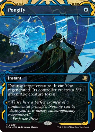 Pongify  [Secrets of Strixhaven: Mystical Archive] Foil