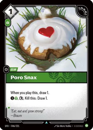 Poro Snax (046/221) - Riftbound - [Spiritforged]