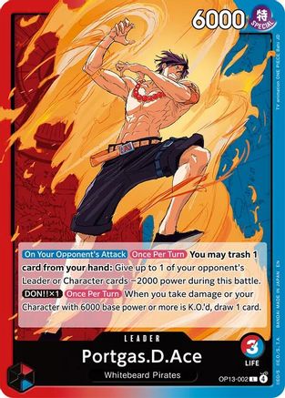 Portgas.D.Ace (002) (OP13-002) - [Carrying On His Will]