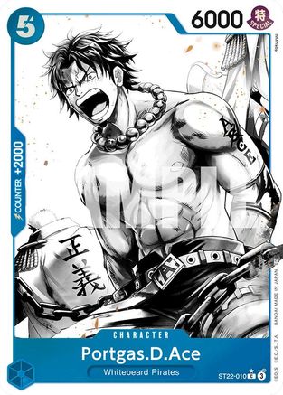 Portgas.D.Ace (Parallel) (ST22-010) - [Starter Deck 22: Ace & Newgate] Foil