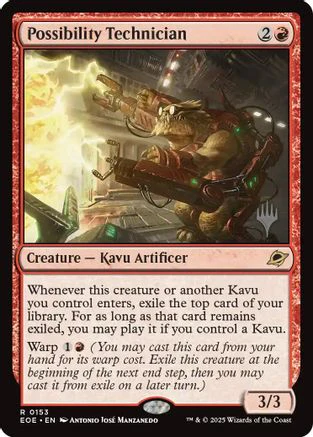 Possibility Technician  [Promo Pack: Edge of Eternities] Foil