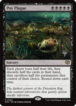Pox Plague  [Promo Pack: Secrets of Strixhaven]