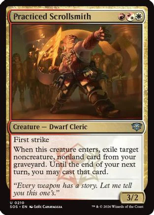 Practiced Scrollsmith  [Secrets of Strixhaven]