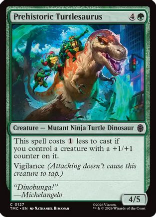 Prehistoric Turtlesaurus  [Commander: Teenage Mutant Ninja Turtles]