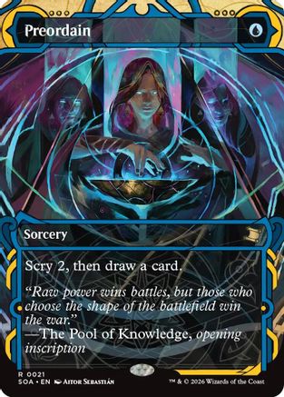 Preordain  [Secrets of Strixhaven: Mystical Archive]