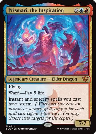 Prismari, the Inspiration  [Promo Pack: Secrets of Strixhaven] Foil
