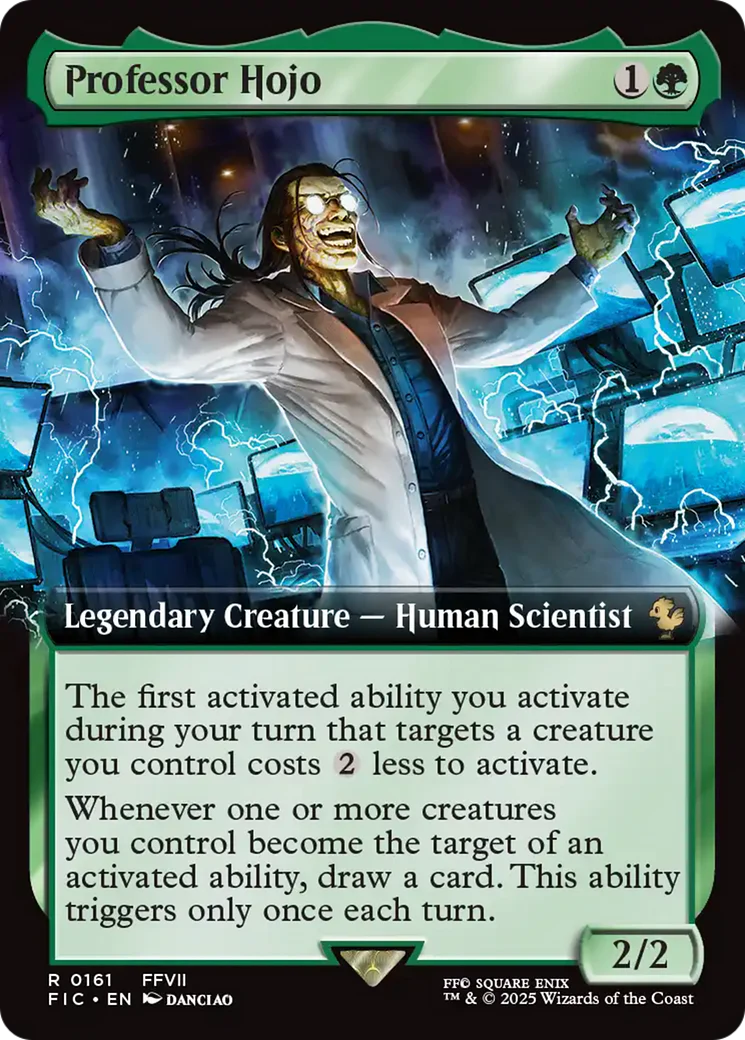 Professor Hojo (Extended Art) [FINAL FANTASY Commander] Foil