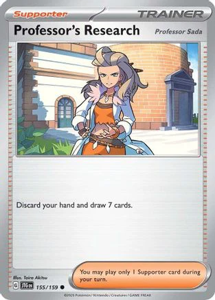 Professor's Research (155/159) [Scarlet & Violet: Journey Together] Reverse Holofoil