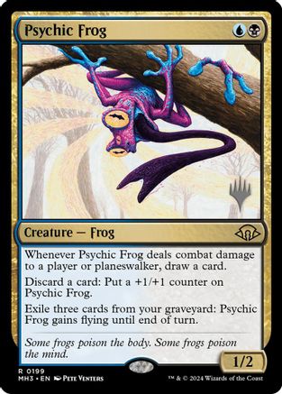 Psychic Frog  [Promo Pack: Edge of Eternities]