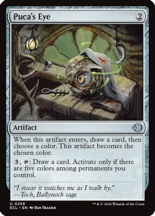 Puca's Eye  [Lorwyn Eclipsed]