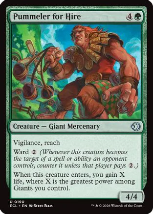 Pummeler for Hire  [Lorwyn Eclipsed] Foil