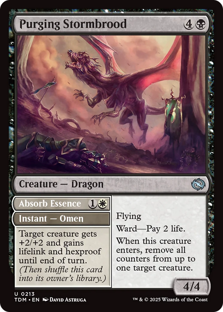 Purging Stormbrood [Tarkir: Dragonstorm] Foil