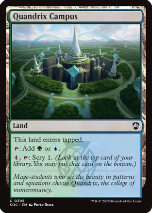 Quandrix Campus  [Commander: Secrets of Strixhaven]