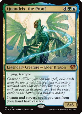 Quandrix, the Proof  [Promo Pack: Secrets of Strixhaven] Foil
