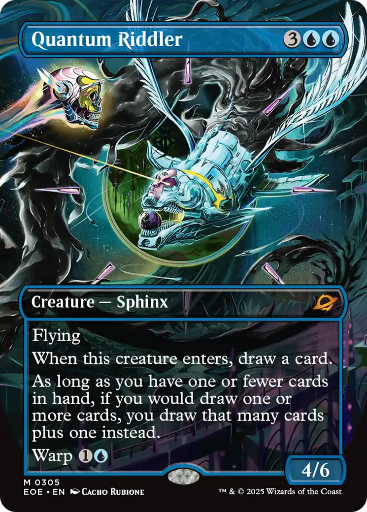Quantum Riddler (Borderless) [Edge of Eternities] Foil