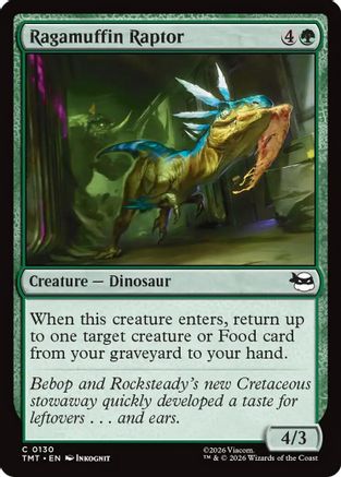 Ragamuffin Raptor  [Teenage Mutant Ninja Turtles]