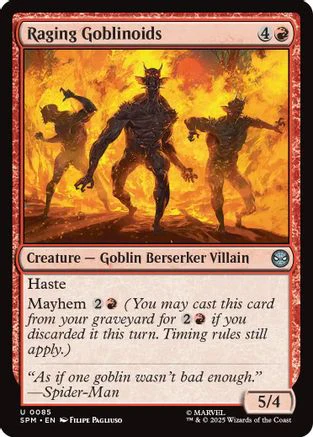 Raging Goblinoids  [Marvel's Spider-Man] Foil