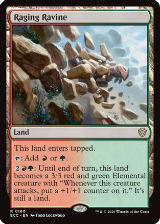 Raging Ravine  [Commander: Lorwyn Eclipsed]