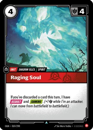 Raging Soul (019/298) - Riftbound - [Origins Foil]