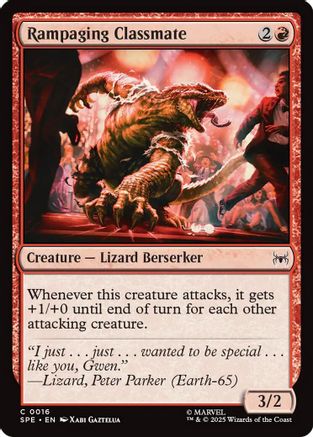 Rampaging Classmate  [Marvel's Spider-Man: Eternal-Legal] Foil