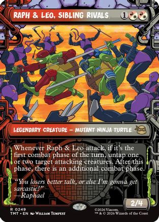 Raph & Leo, Sibling Rivals (Showcase)  [Teenage Mutant Ninja Turtles]