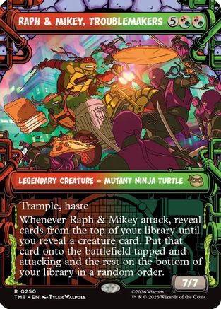 Raph & Mikey, Troublemakers (Showcase)  [Teenage Mutant Ninja Turtles]
