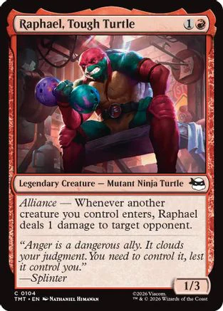 Raphael, Tough Turtle  [Teenage Mutant Ninja Turtles] Foil