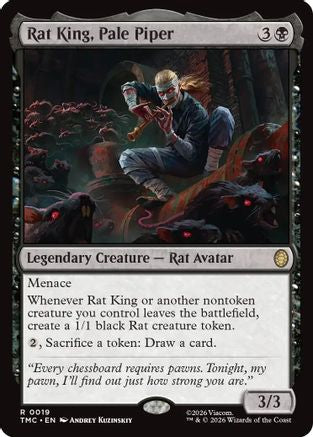 Rat King, Pale Piper  [Commander: Teenage Mutant Ninja Turtles]