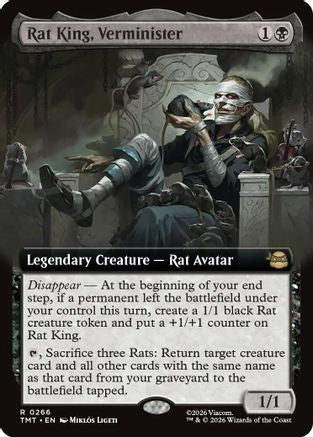 Rat King, Verminister (Extended Art)  [Teenage Mutant Ninja Turtles] Foil