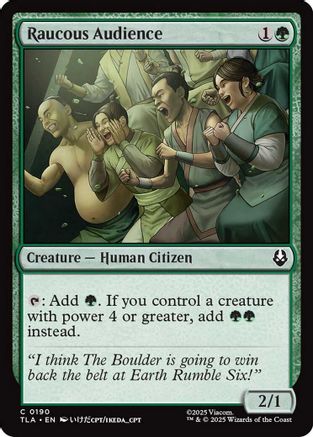 Raucous Audience  [Avatar: The Last Airbender]