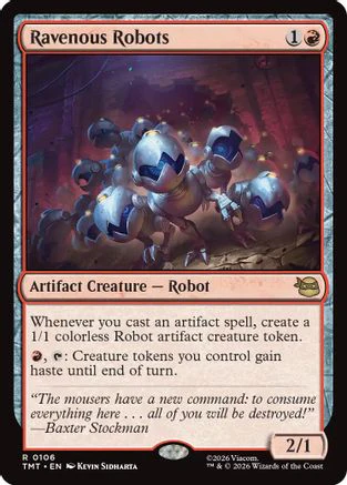 Ravenous Robots  [Teenage Mutant Ninja Turtles]